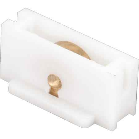 Prime-Line 3/8 in. Brass Flat-Edge Roller Assemblies, PK2 G 3122